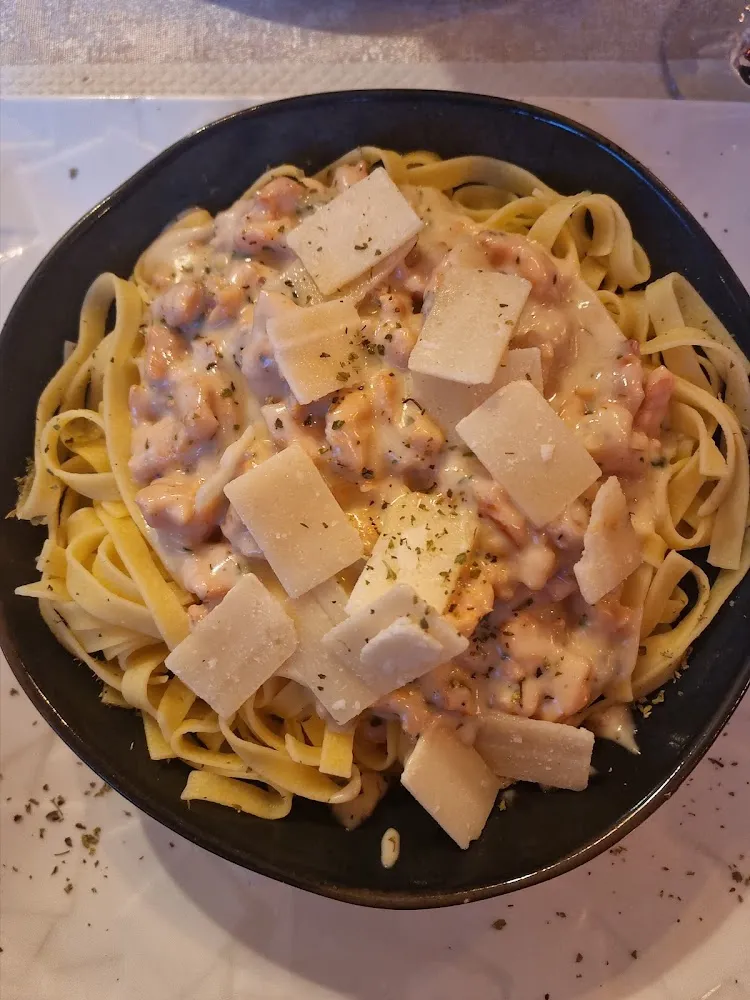 Tagliatelles Au Saumon